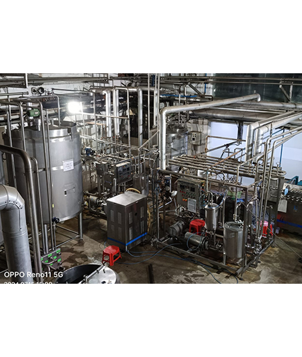 Dairy Plant Pipeline Installment